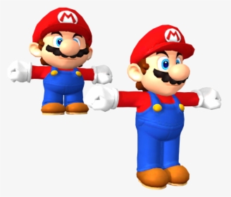 Download Zip Archive - Super Mario Run Mario Model, HD Png Download, Transparent PNG