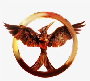 Mockingjay Catching Fire Peeta Mellark The Hunger Games - Transparent Hunger Games Mockingjay Symbol, HD Png Download, Transparent PNG