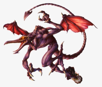 No Caption Provided - Metroid Good Guy Ridley, HD Png Download, Transparent PNG