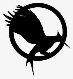 Transparent Mockingjay Pin Png - Symbol The Hunger Games, Png Download, Transparent PNG