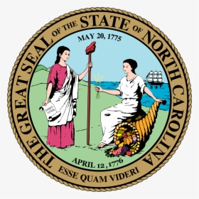 North Carolina Seal Vector, HD Png Download, Transparent PNG