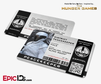 The Hunger Games Inspired Peacekeeper Security Id   - Santa Clarita Diet Real Estate, HD Png Download, Transparent PNG