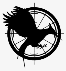 #thehungergames #hungergames #mockingjay the Hunger - Hunger Games Catching Fire Symbol, HD Png Download, Transparent PNG