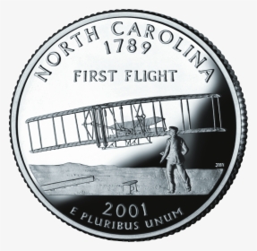 2001 Nc Proof - North Carolina State Quarter, HD Png Download, Transparent PNG