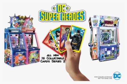 Dc Superheroes Series 2 Cards - Dc Arcade Card Game, HD Png Download, Transparent PNG