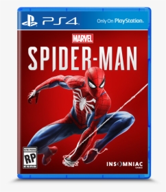 Clip Art Spider Man Ps Release - Spiderman Ps4 Game Cover, HD Png Download, Transparent PNG