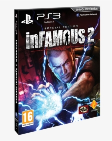 Infamous 2 Limited Edition Ps3, HD Png Download, Transparent PNG