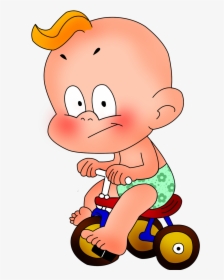 Láminas Infantiles Y Para Adolescentes - Comic Baby Biy Biker, HD Png Download, Transparent PNG