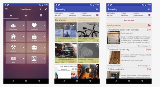 Best Craigslist App Android 2019- Is Best Fastest Browsing - Android Application Package, HD Png Download, Transparent PNG