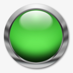 Transparent Green Button Png - Boton Verde Png, Png Download, Transparent PNG