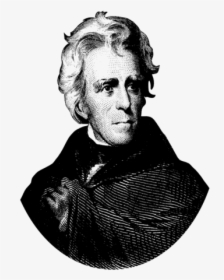 Andrew Jackson Black And White, HD Png Download, Transparent PNG