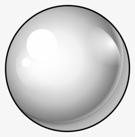 Download-pearl - Transparent Round Glass Png, Png Download, Transparent PNG