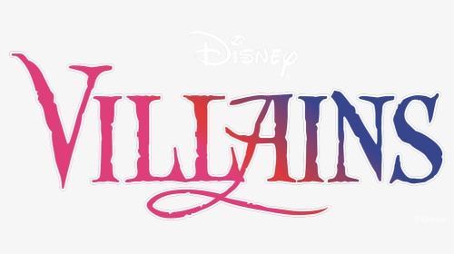 Disney Villains Pop Up Shop - Disney Villains Logo Transparent, HD Png Download, Transparent PNG