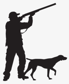 Hunter With Dog Silhouette, HD Png Download, Transparent PNG
