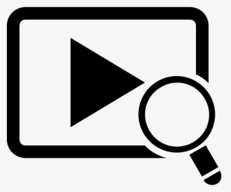 Video Search - Search Video Icon Png, Transparent Png, Transparent PNG