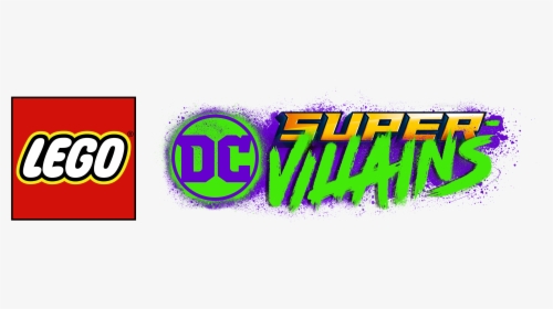 Lego Dc Super Villains Logo Png, Transparent Png, Transparent PNG