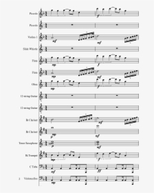 Ori And The Blind Forest Main Theme Violin - Creeper Aw Man Sheet Music, HD Png Download, Transparent PNG