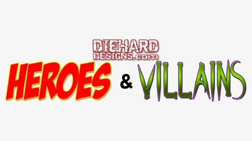 Dc Super Heroes & Villains Apparel Header - Graphic Design, HD Png Download, Transparent PNG