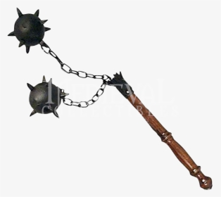 Medieval Two Ball Flail Weapons Pinterest Sword Medieval - Morningstar Mace Png Weapon Sprite, Transparent Png, Transparent PNG