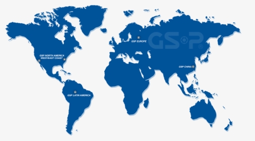 Gsp - World Map Hd Psd, HD Png Download, Transparent PNG