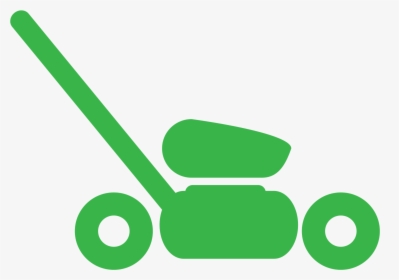Lawn Care Waco Tx - Silhouette Lawn Mower Clipart, HD Png Download, Transparent PNG