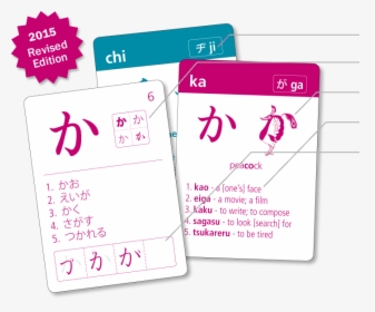 Hiragana Katakana Flash Cards, HD Png Download, Transparent PNG