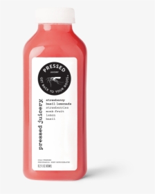 Strawberry Basil Lemonade - Pressed Juicery Rose Lemonade, HD Png Download, Transparent PNG