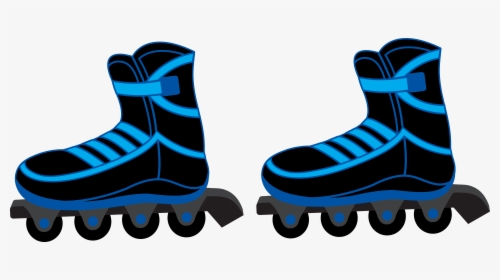 Clipart Of Cool, Roller And Blades - Roller Derby, HD Png Download, Transparent PNG