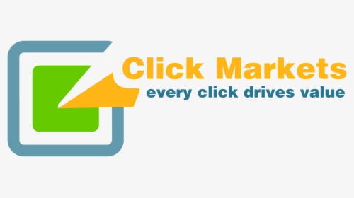 Click Markets Logo Trans Png - Graphic Design, Transparent Png, Transparent PNG