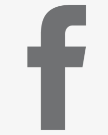 Facebook Icon Dark Grey , Png Download - F Of Facebook Font, Transparent Png, Transparent PNG