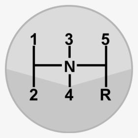 5 Speed Shift Pattern, HD Png Download, Transparent PNG