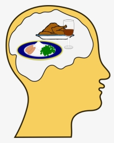 Thinking Of Big Image - Thinking Of Food Clip Art, HD Png Download, Transparent PNG