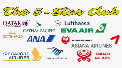 Skytraxx 5-star Airlines - Singapore Airlines, HD Png Download, Transparent PNG