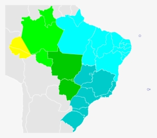 Race Map Of Brazil, HD Png Download, Transparent PNG
