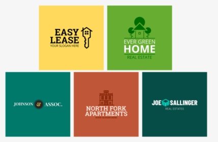 Real Estate Online Logo Maker Header Min - Online Real Estate Logo, HD Png Download, Transparent PNG