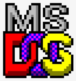 File - Msdos-icon - Ms Dos Icon, HD Png Download, Transparent PNG