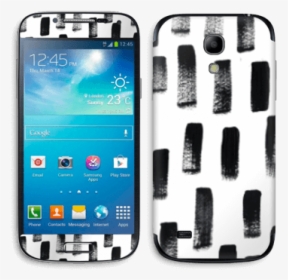 Black & White Skin Galaxy S4 Mini - Samsung Galaxy S4, HD Png Download, Transparent PNG