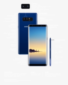 Samsung Note 8 Features And Specifications, HD Png Download, Transparent PNG