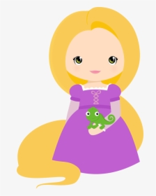 Princesa Rapunzel Baby Png, Transparent Png, Transparent PNG