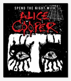 Spend The Night Admat Patch - Alice Cooper Tour Poster, HD Png Download, Transparent PNG