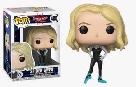 Into The Spider Verse - Funko Pop Spiderman Into The Spider Verse Gwen, HD Png Download, Transparent PNG