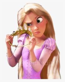 #rapunzel #enredados - Tangled Rapunzel Crown Gif, HD Png Download, Transparent PNG