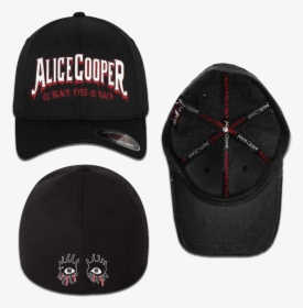 Black Eyes Flexfit Hat - Alice Cooper Merch Booth, HD Png Download, Transparent PNG