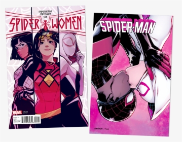 Silk And Spider Gwen, HD Png Download, Transparent PNG