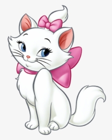 Clip Art Kit Completo Gatinha Disney - Marie Kitten, HD Png Download, Transparent PNG