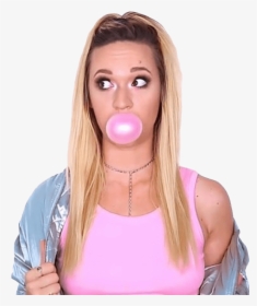 Alisha Marie Bubble Gum - Girl Bubble Gum Png, Transparent Png, Transparent PNG