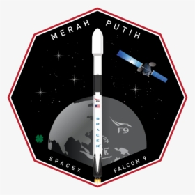 Spacex Falcon 9 Merah Putih, HD Png Download, Transparent PNG