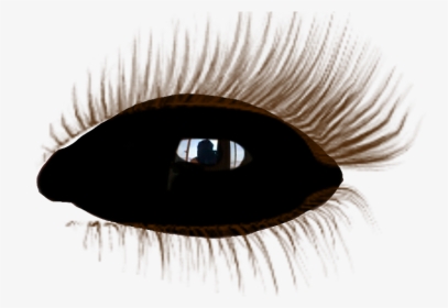 #black #eye #olho #negro #demon #demônio #supernatural - Black Eyes Transparent Background, HD Png Download, Transparent PNG