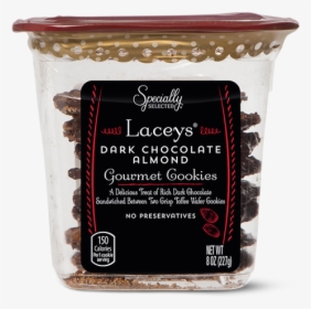 Aldi Laceys Dark Chocolate Almond Cookies - Dark Chocolate Almond Lacey Cookies, HD Png Download, Transparent PNG