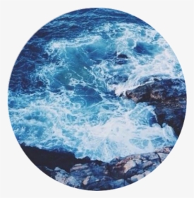 Ocean Tumblr Aesthetic Blue Tumblrblue - Aesthetic Blue, HD Png Download, Transparent PNG